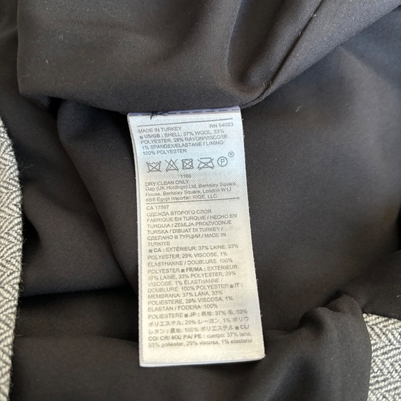 Banana Republic | Women's Pleat Neck Flannel Dress - Picture 14 of 15